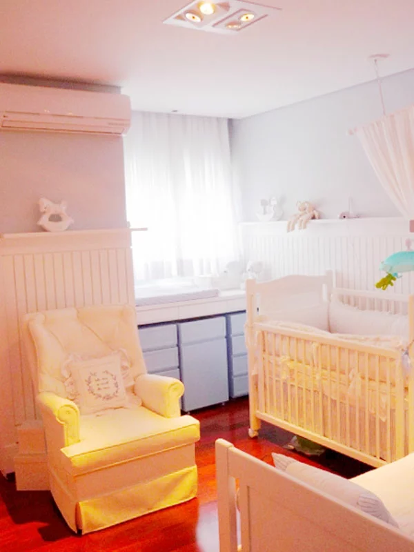 babyzimmer gestalten möbel babymöbel orange