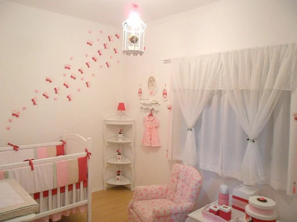 babyzimmer einrichten möbel babymöbel set wanddeko
