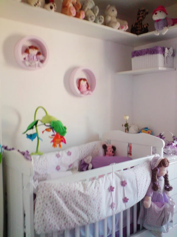 babyzimmer komplett gestalten lila