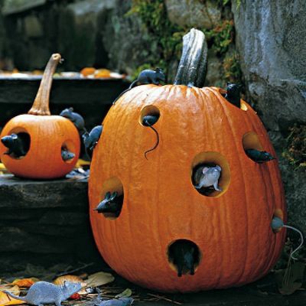 Halloween Deko selber machen 33 originelle Bastelideen