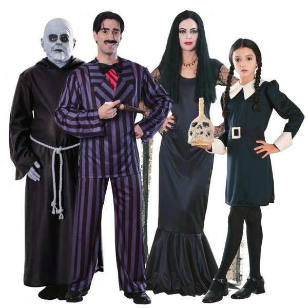 halloween kostüm helden addams familie