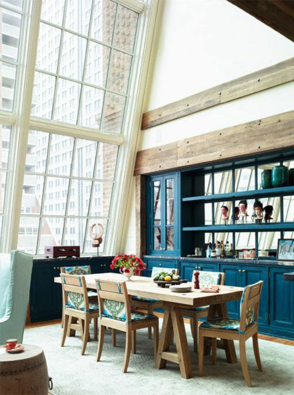 Loftwohnung verbidnet mehrere Epochen in seinem Design