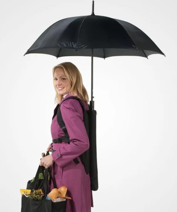 lustige hausfrauen regenschirme rucksack