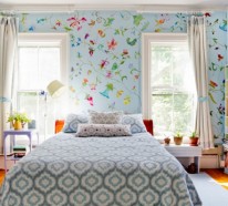 Stoffe und Tapeten mit Blumenmuster – Tolle Innenausstattung Ideen für Ihr Zuhause