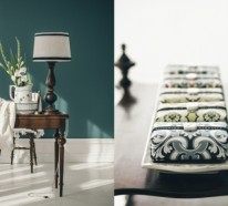 Zimmer Farbgestaltung - frisches Salbeigrün im Innendesign