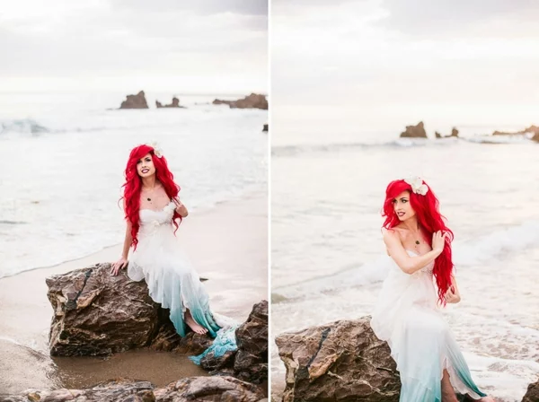 Arielle die Meerjungfrau hochzeitsdeko fotos