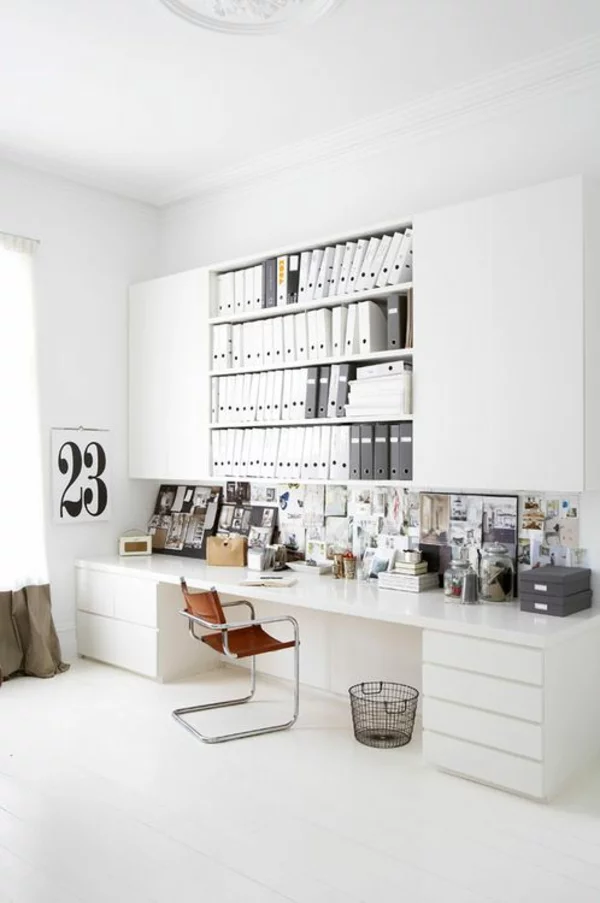 Designer Büromöbel ergonomisch komplettset weiß