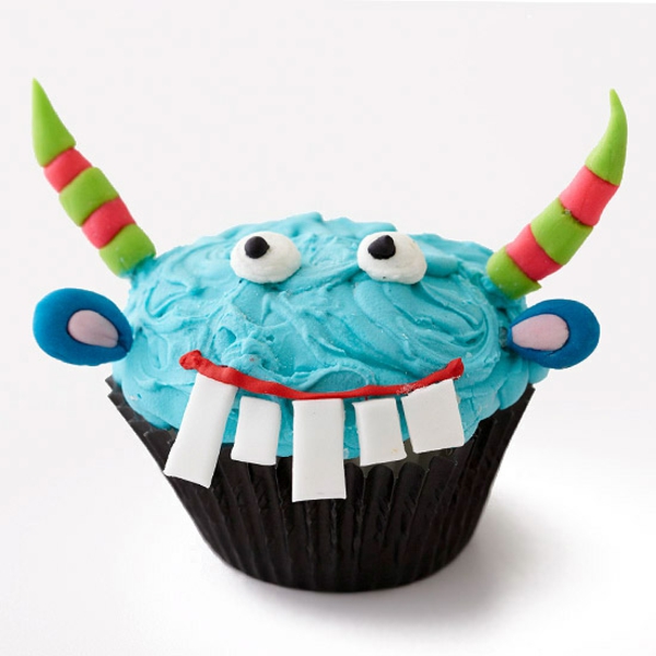 Grusel Muffins backen halloween gebäck cupcakes für halloween