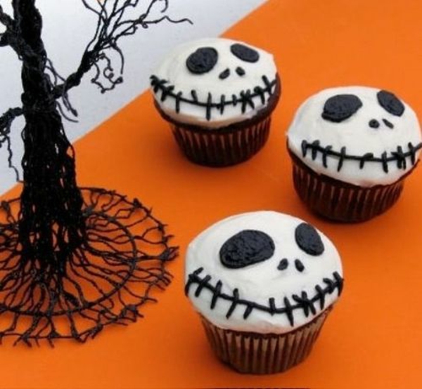 Grusel Muffins halloween gebäck halloween backen cupcakes rezept