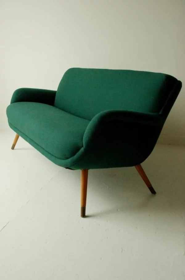 Grüne dunkelgrün Sofas design couch wohnzimmer
