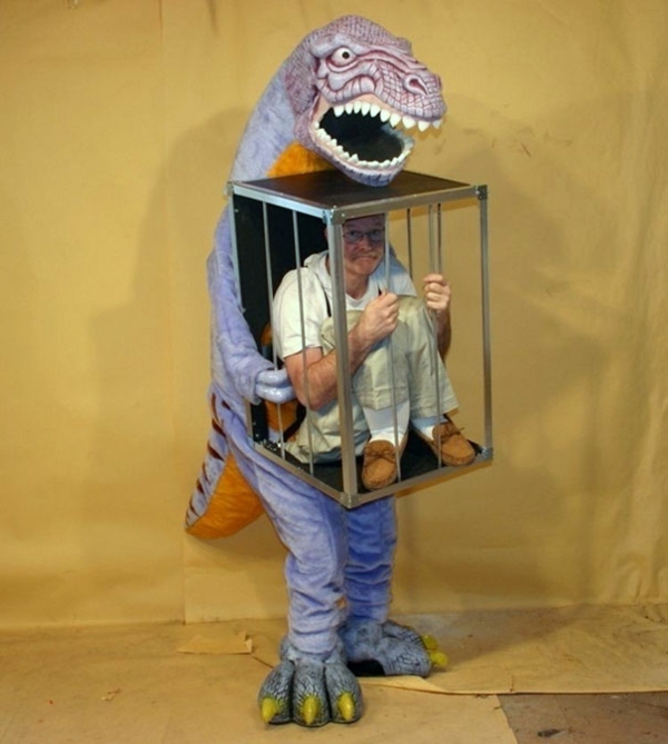 Halloween Dinosaurier Kostüm Ideen originell