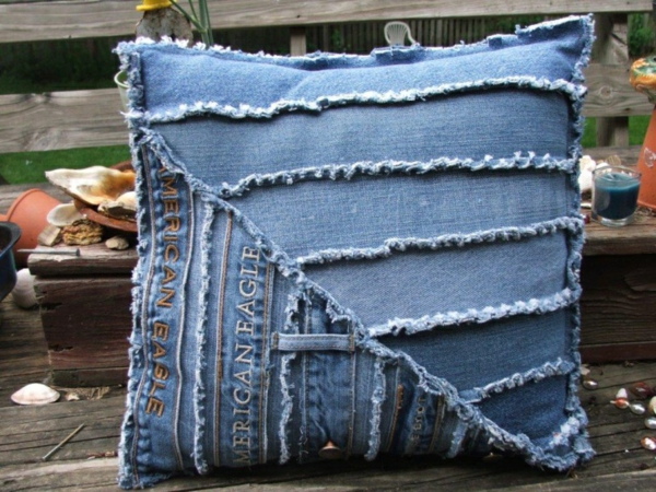  Jeans kissenbezüge klamotten design
