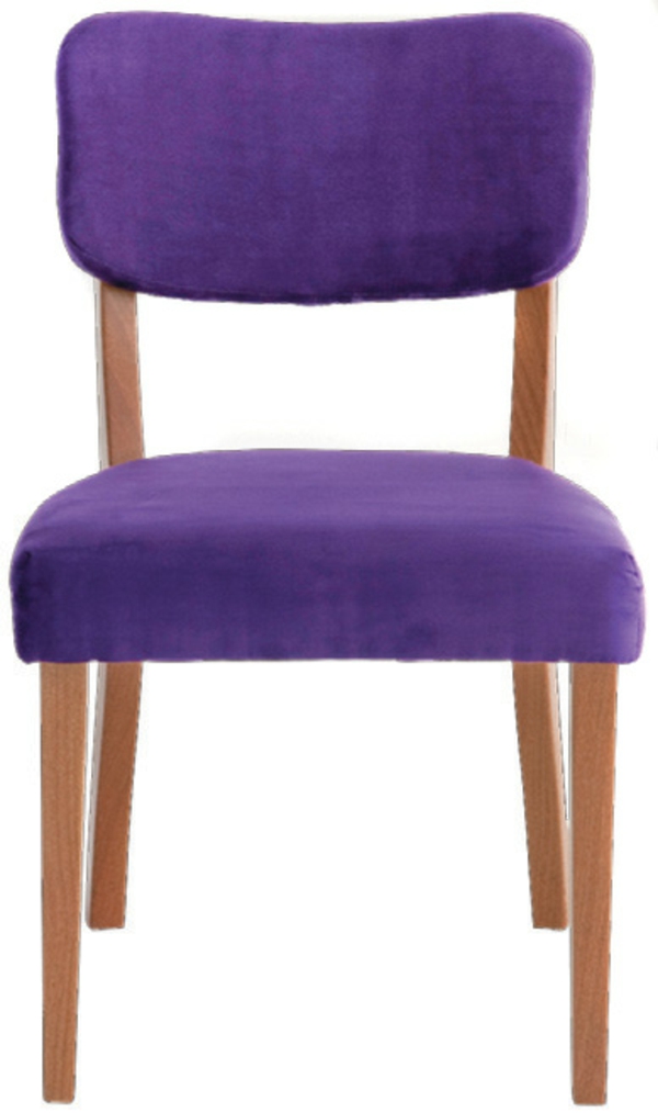 Stühle für Esstisch holz modern lila