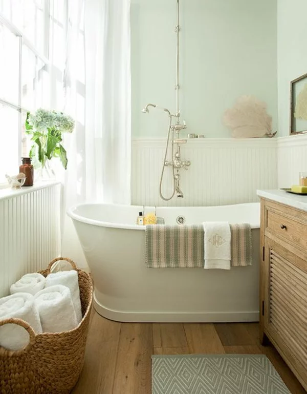 badematten badeteppiche badvorleger set musterstoffe rattanmöbel holzboden