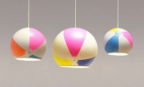 design leuchten kugel pendelleuchte strandball lampenschirm pendelleuchten esszimmer