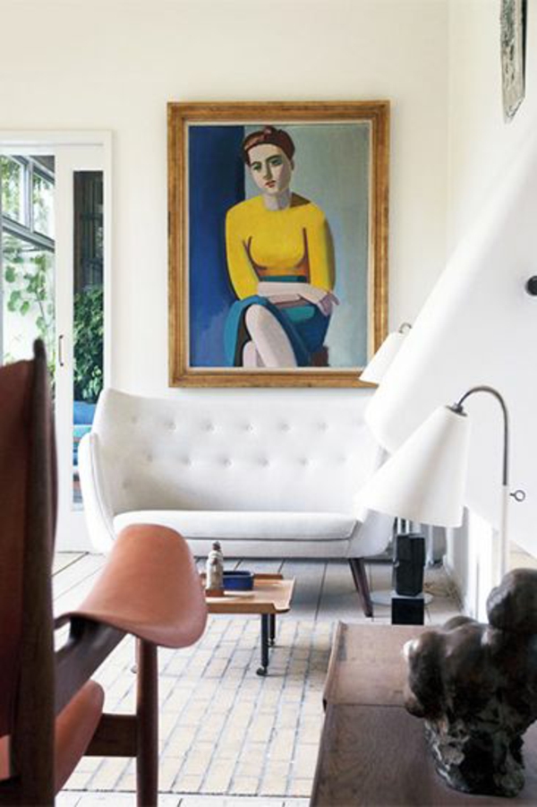 einrichtungsideen möbel modern trendy weiß couch
