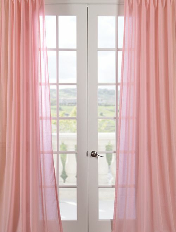 gardinen rosa gardine vorhangstoffe wohnzimmer gardinen modern