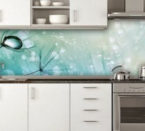 35 Küchenrückwände aus Glas – opulenter Spritzschutz für die Küche