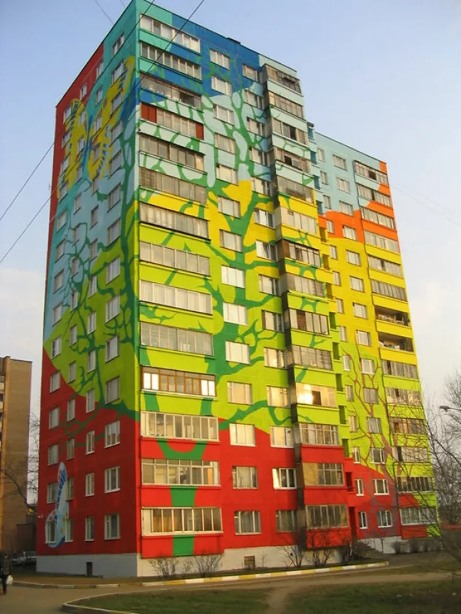 hausfassade streichen hausfassaden farbgestaltung architektur und design wohnblock