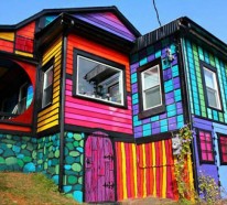 Hausfassade streichen – bringen Sie alle Regenbogenfarben zum Einsatz