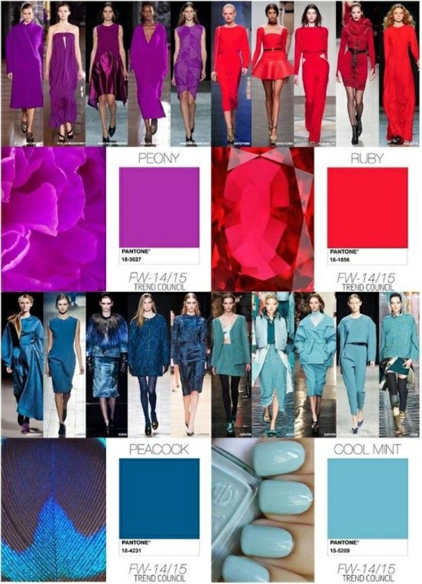 herbsttyp farbpalette modetrends herbst 2014 2015 trendfarben