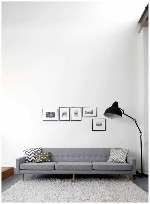 moderne wohnzimmerlampe bodenlampe schwarz