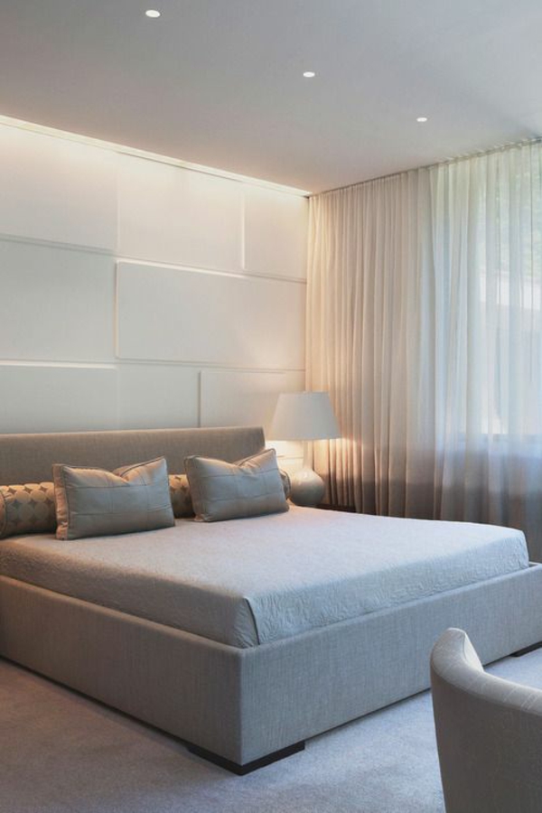 schlafzimmer gardinen ideen modern fertiggardinen moderne vorhänge