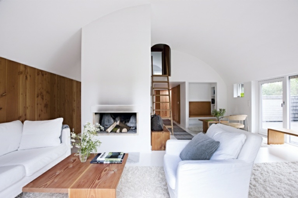 skandinavisch einrichten wohnzimmer möbel holz skandinavisches design weiß