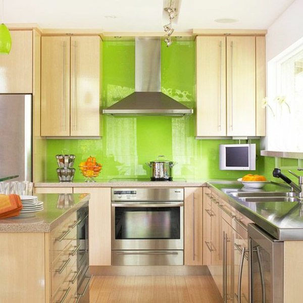 spritzschutz küche küchenrückwand aus glas fliesenspiegel grün