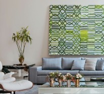 Wandgestaltung Wohnzimmer – 20 kreative Wanddeko Ideen