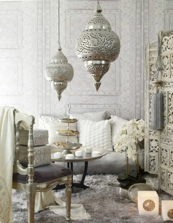 wohnzimmerlampen pendelleuchten esszimmer orientalischer stil