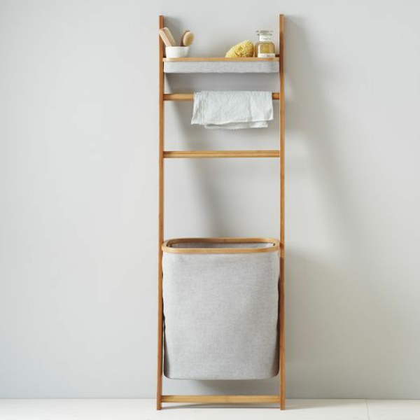 Bambus Badmöbel sorgen für eine Zen-Atmosphäre im modernen Badezimmer