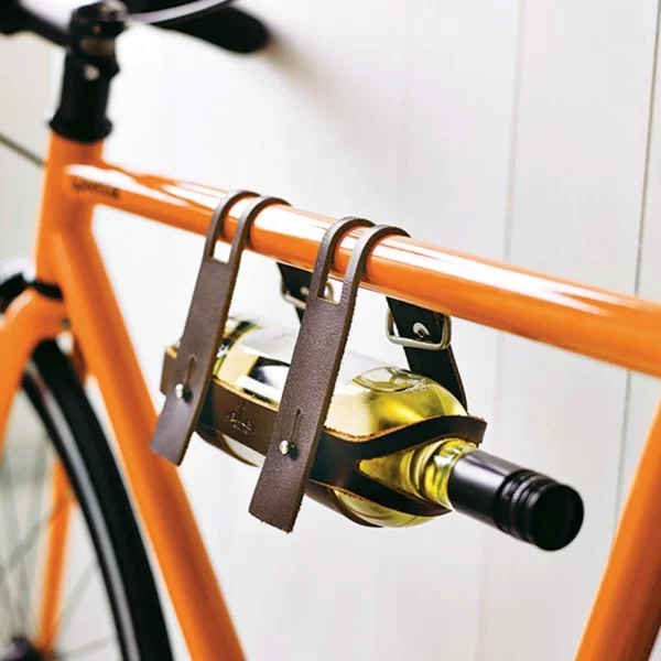 Ausgefallene orange bemalt exklusive Wohnaccessoires fahrrad