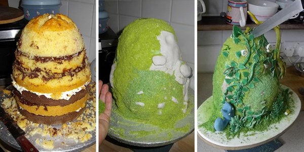 Kuchen torten dekorieren planeten