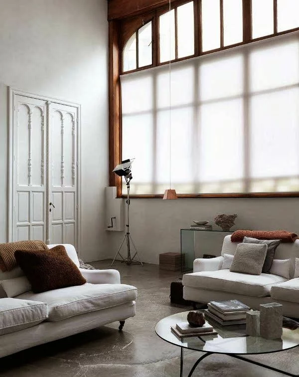 Dekorative Fenstergestaltung leicht gardinen rollos privat
