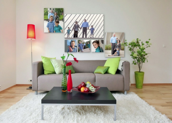 100 Fotocollagen Erstellen Fotos Auf Leinwand Selber Machen