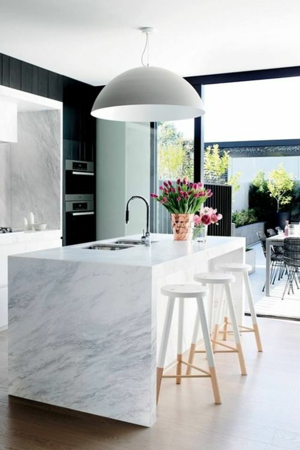 Moderne Küchen Kochinsel kochinsel maße marmor