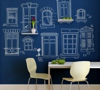 Tolle Wandgestaltung mit Farbe  – 100 Wand streichen Ideen