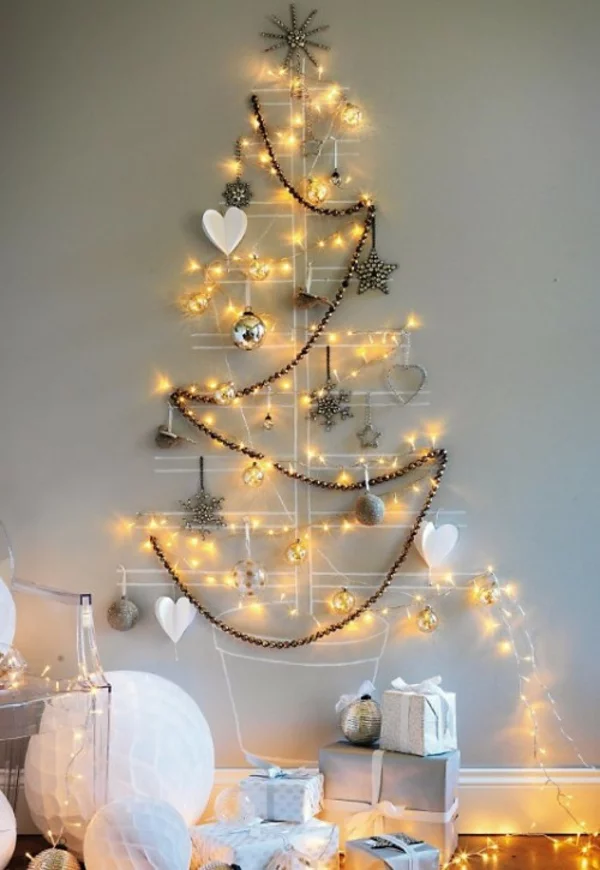  Weihnachtsbeleuchtung und LED Lichterketten für Innen girlanden christbaum