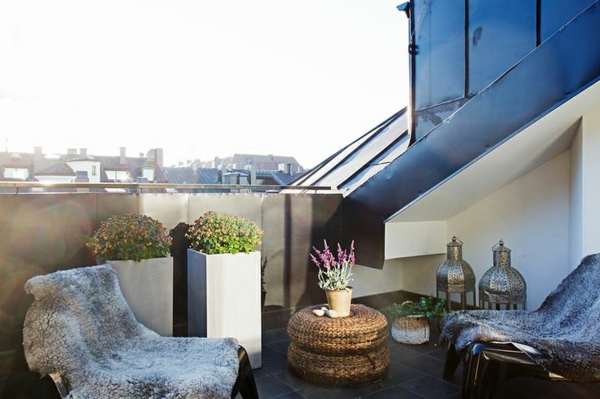 balkon einrichten terrassengestaltung bilder wintergarten einrichten