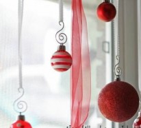 35 Bastelideen für Fenster Weihnachtsdeko