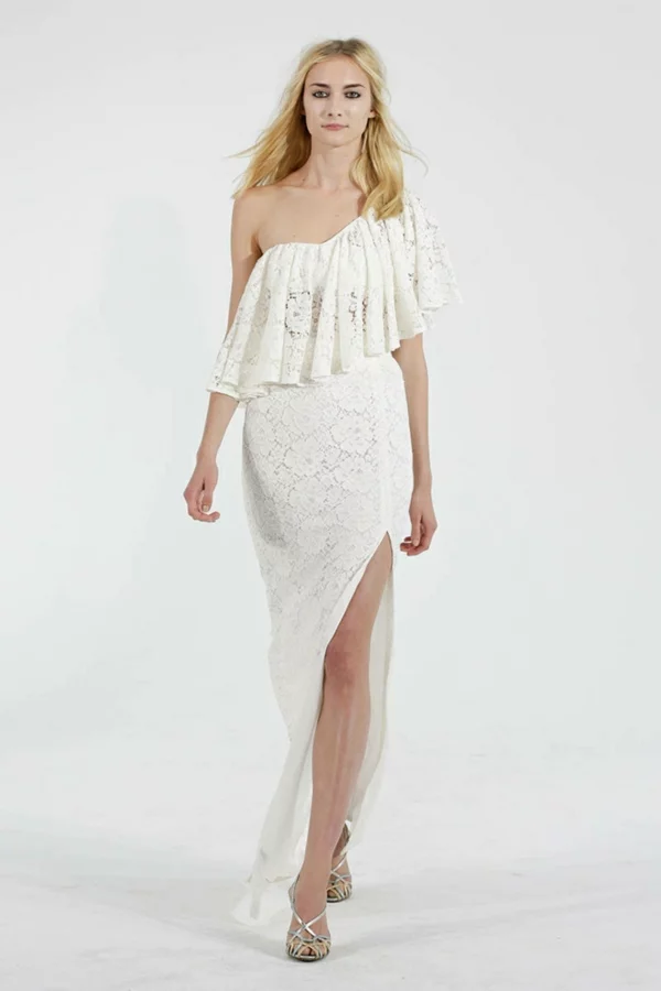 designer hochzeitskleid houghton hochzeitskleid mit schlitz brautkleider 2014