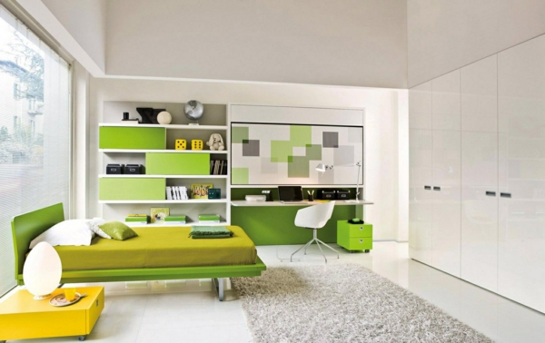 farbideen wohnzimmer grün kinderzimmer