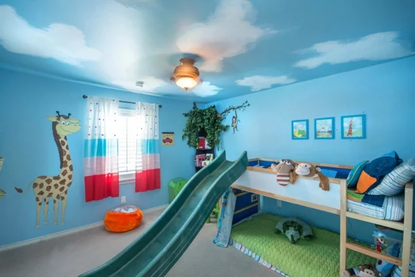 farbideen wohnzimmer türkis kinderzimmer