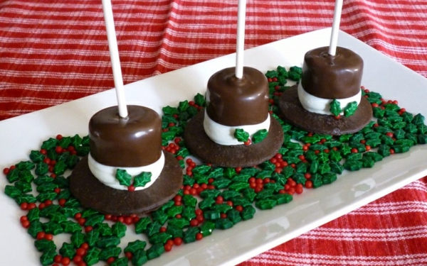 festliche tischdeko weihnachten die besten Weihnachtsplätzchen schokolade