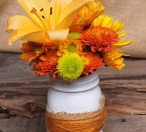 70 Herbstblumen als dekorative Blumenarrangements