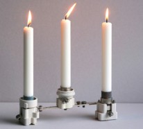 Kerzenhalter basteln – Ninna Kapadia transformiert alte Sicherungskästen in Leuchter