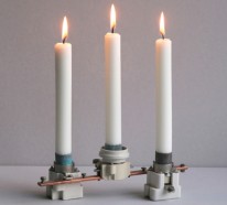 Kerzenhalter basteln – Ninna Kapadia transformiert alte Sicherungskästen in Leuchter
