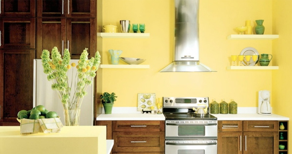 küche wandfarben ideen wandfarbe eierschalenfarben einrichtungsideen