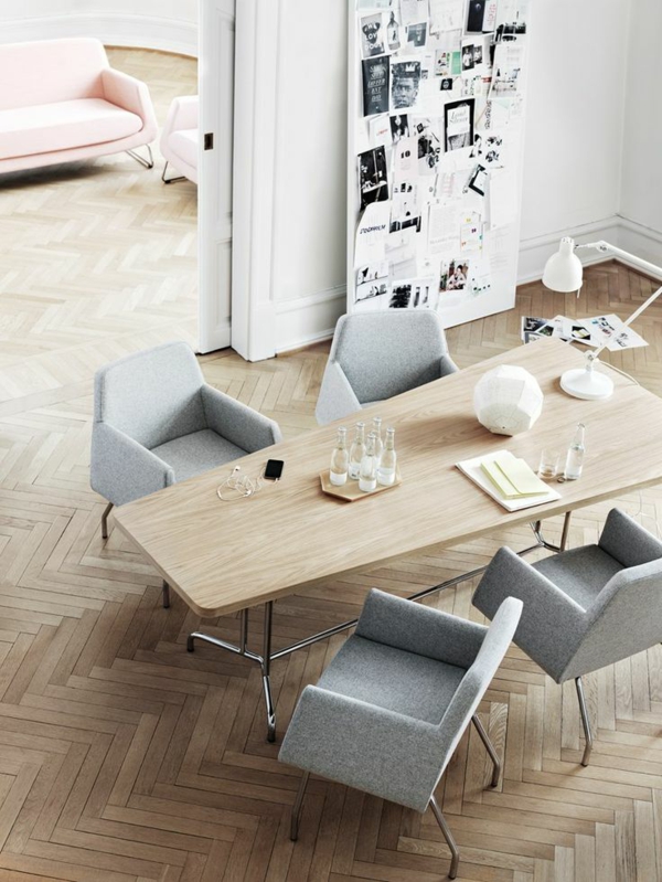 moderne esstische küche esszimmer geometrisch esszimmerstühle 